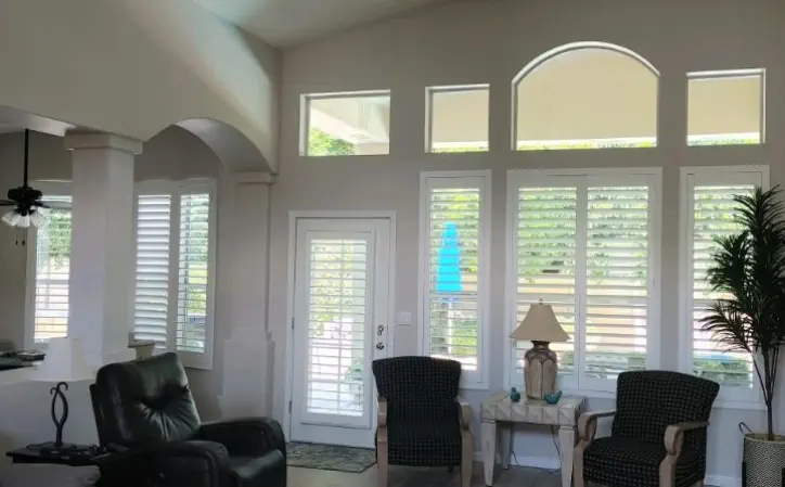 Sample image of installed Shutters